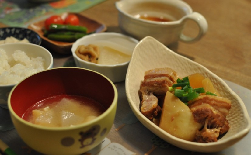 大根と豚バラの煮物